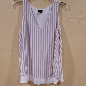 Women's Striped Sleeveless Top